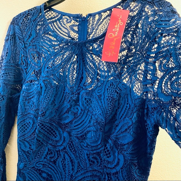 Lilly Pulitzer Floral Lace Romper Dress - Picture 8 of 15